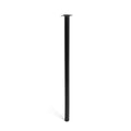 Legs Rei 401g Cylindrical Black Steel Modern (Ø 3 x 70 cm)