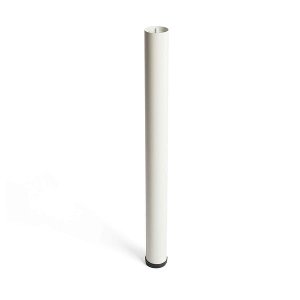 Pieds Rei 406g Réglable Cylindrique Acier Blanc (Ø 7,6 x 71 cm)