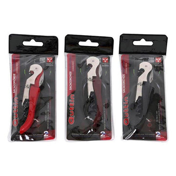 Corkscrew with foil cutter and bottle opener Quttin (12,5 x 3 cm)