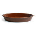 Serving Platter Azofra Oval Brown (43,5 x 24,1 x 6 cm)