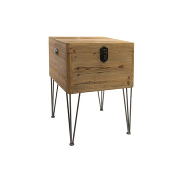 Side table DKD Home Decor Metal Wood (49 x 51 x 74 cm)