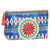 Toaletna torbica DKD Home Decor Modra Oranžna Afričan 28 x 8 x 20 cm