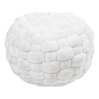 Cushion DKD Home Decor White (50 x 40 cm)