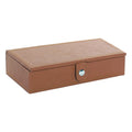 Jewelry box DKD Home Decor Polyurethane Aluminium (21 x 9 x 5 cm)