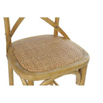 Stool DKD Home Decor Clear Rustic Rattan Elm (48 x 46 x 116 cm)