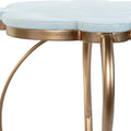 Side Table DKD Home Decor Metal Marble (54 x 54 x 60 cm)