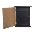 Key cupboard DKD Home Decor Black MDF Wood (21 x 6 x 26.5 cm)