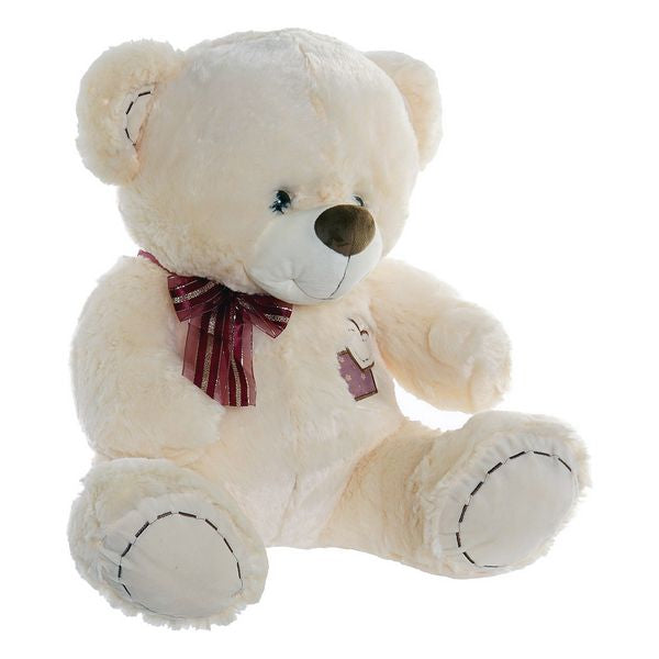 Teddy Bear DKD Home Decor With bows Polyester (50 x 40 x 42 cm)