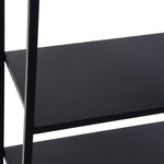 Shelves DKD Home Decor Black Metal (80 x 26 x 180 cm)