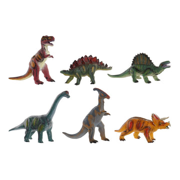 Dinosaurier DKD Home Decor 6 Stücke 36 x 12,5 x 27 cm