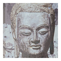Cover DKD Home Decor Counter Buddha Grey MDF Wood (2 pcs) (46.5 x 6 x 31 cm)
