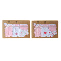 Set of clothes DKD Home Decor Cotton Pink White (11 Pieces)