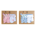 Set of clothes DKD Home Decor Stars Blue Pink (7 Units)