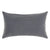 Cushion DKD Home Decor Grey Velvet Polyester (50 x 30 cm)