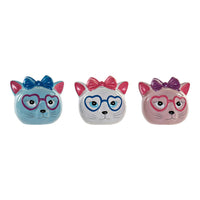 Money box DKD Home Decor Dolomite Cat (3 pcs)