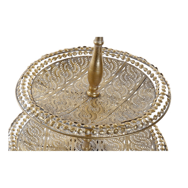 Fruit Bowl DKD Home Decor Golden Metal (38 x 43 cm)