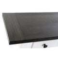 Side table DKD Home Decor White Black MDF Wood (120.5 x 35 x 82.5 cm)