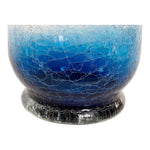 Vase DKD Home Decor Blue Crystal Mediterranean (20 x 20 x 34 cm)