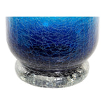 Vase DKD Home Decor Blue Crystal Mediterranean (16 x 16 x 32.5 cm)