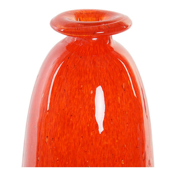 Vase DKD Home Decor Red Crystal (8 x 8 x 28.5 cm)