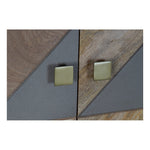 Sideboard DKD Home Decor Noble Grey Brass Mango wood (93 x 45 x 143 cm)