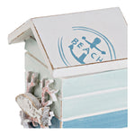Decorative box DKD Home Decor Mediterranean MDF Wood (8 x 7.5 x 10.5 cm)