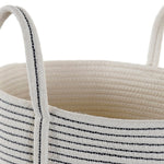 Basket DKD Home Decor Cotton (35 x 35 x 28 cm)