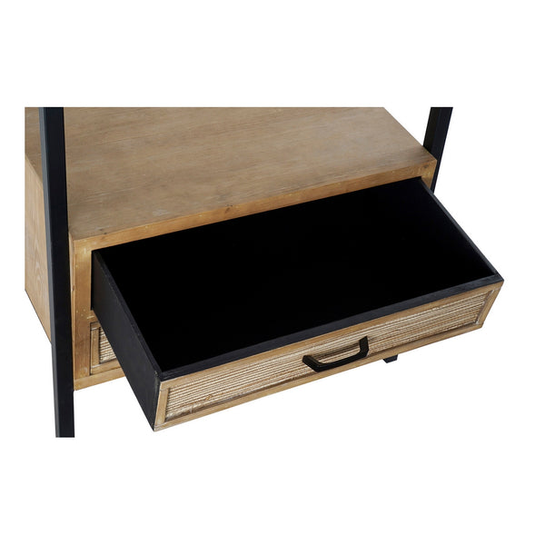 Hall Table with 2 Drawers DKD Home Decor Wood Metal (65 x 43 x 180 cm)