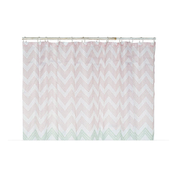 Shower Curtain DKD Home Decor Polyester (180 x 200 cm)