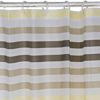 Shower Curtain DKD Home Decor Yellow Green PE (Polyethylene) EVA (180 x 180 x 200 cm)