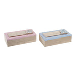 Decorative box DKD Home Decor MDF Wood (2 pcs) (22 x 6 x 9 cm)