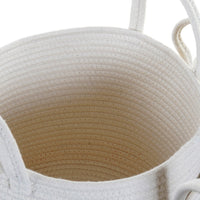 Basket set DKD Home Decor Cotton (2 pcs)