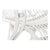 Armchair DKD Home Decor White Rattan (75 x 85 x 85 cm)