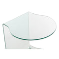 Side table DKD Home Decor Crystal Transparent (50 x 50 x 56.5 cm)