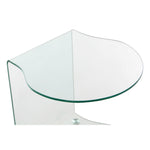 Side table DKD Home Decor Crystal Transparent (50 x 50 x 56.5 cm)