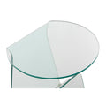 Side table DKD Home Decor Crystal Transparent (40 x 45 x 55.5 cm)