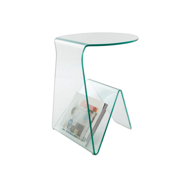 Side table DKD Home Decor Crystal Transparent (40 x 45 x 55.5 cm)