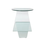 Side table DKD Home Decor Crystal Transparent (40 x 45 x 55.5 cm)