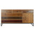 Sideboard DKD Home Decor Metal Acacia (163 x 43 x 84 cm)