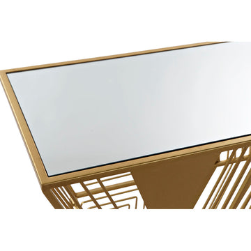 Console DKD Home Decor Metal Mirror (120 x 40 x 80 cm)