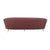 Sofa DKD Home Decor Pink Polyester Metal (250 x 100 x 80 cm)