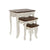 Set of 3 tables DKD Home Decor White (3 pcs) (60 x 40 x 66 cm)