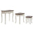 Set of 3 tables DKD Home Decor White (3 pcs) (60 x 40 x 66 cm)