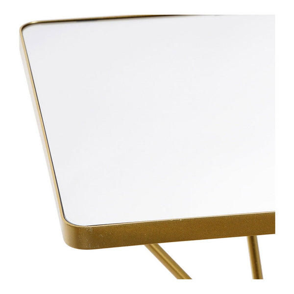 Side Table DKD Home Decor Metal Mirror (40 x 40 x 55 cm)