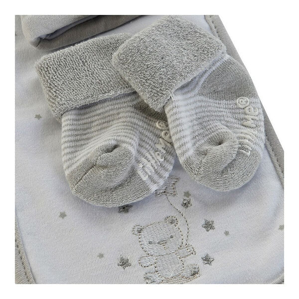 Bib and booties set DKD Home Decor 0-6 Months Cotton