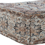 Pouffe DKD Home Decor Cotton (60 x 60 x 23 cm)