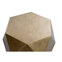 Set of 2 tables DKD Home Decor Golden Metal (68 x 68 x 45.5 cm) (2 pcs) (53 x 53 x 41 cm)