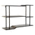 Shelves DKD Home Decor Black Metal (61.5 x 15 x 42 cm)