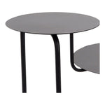 Side table DKD Home Decor Black Metal (57 x 35 x 60 cm)