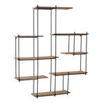 Shelves DKD Home Decor Wood Metal (119 x 20 x 142 cm)